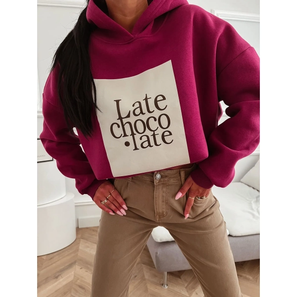 Bluza oversize LATE CHOCOLATE MOJO